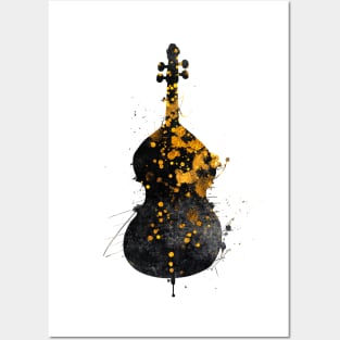 double bass music art #doublebass Posters and Art